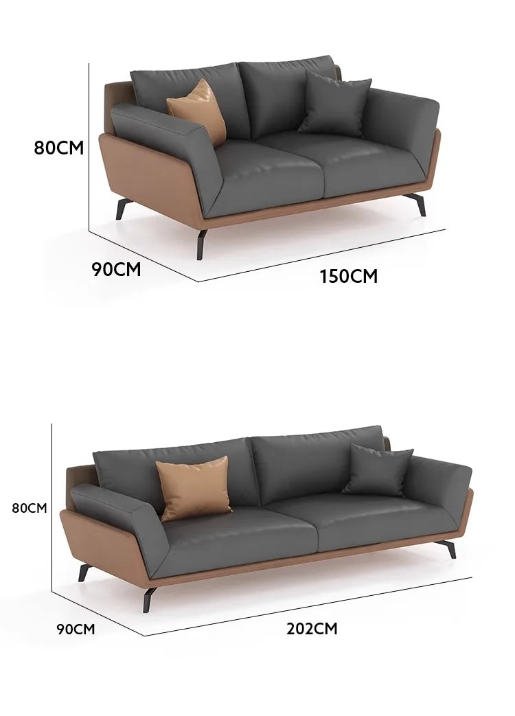 CP office sofa coffee table combination simple modern business rest reception