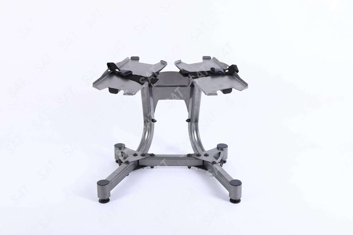 l Adjustable Dumbbell Bracket Metal Old Weight Bracket Storage Bracket with Wheels Dumbbell Weight Household