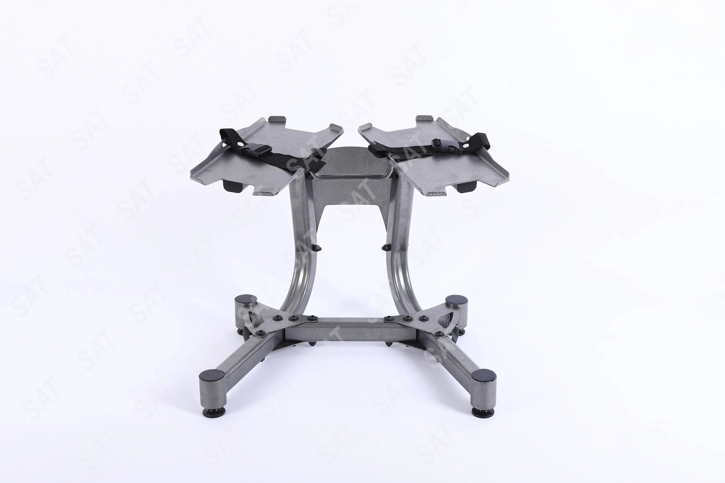l Adjustable Dumbbell Bracket Metal Old Weight Bracket Storage Bracket with Wheels Dumbbell Weight Household