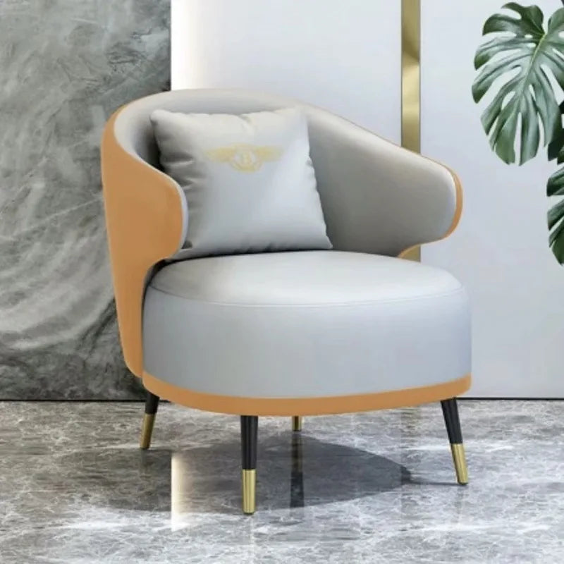 Ensemble canapé et table basse de négociation de luxe pour hôtels d'affaires