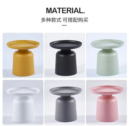 Coffee Table Nordic Living Room Sofa Side Simple Coffee Tables Round Corner Modern Home Small Tea Tables Furniture Mesa Plastic
