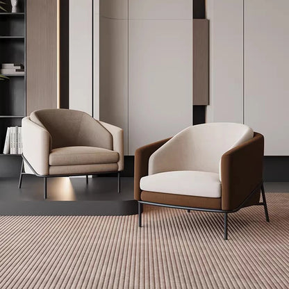 Canapés de luxe pour bureau et salon, fauteuil pour petite maison, canapé d'extérieur minimaliste, divano individuel pour petite maison, mobilier tendance
