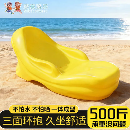 Cross-border exclusive outdoor beach lounge chairs, lounge chairs, beach waterproof hotel villa courtyard leisure seats