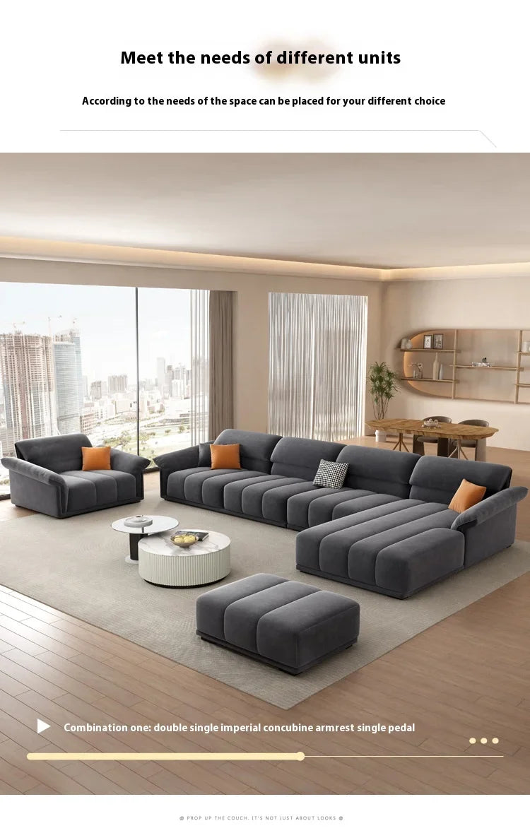 Luxury European Sofa Living Room Sectional Minimalist Modular Sofa Comfortable Lounge Divano Soggiorno Di Lusso Room Decor