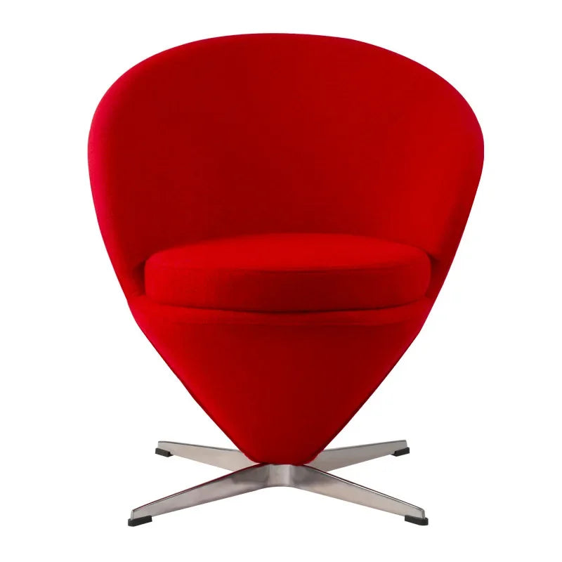 Guchi Designer Furniture Small Unit Office Cone Nordic Leisure Lounge Chair Minimalist Modern Sofa Chair