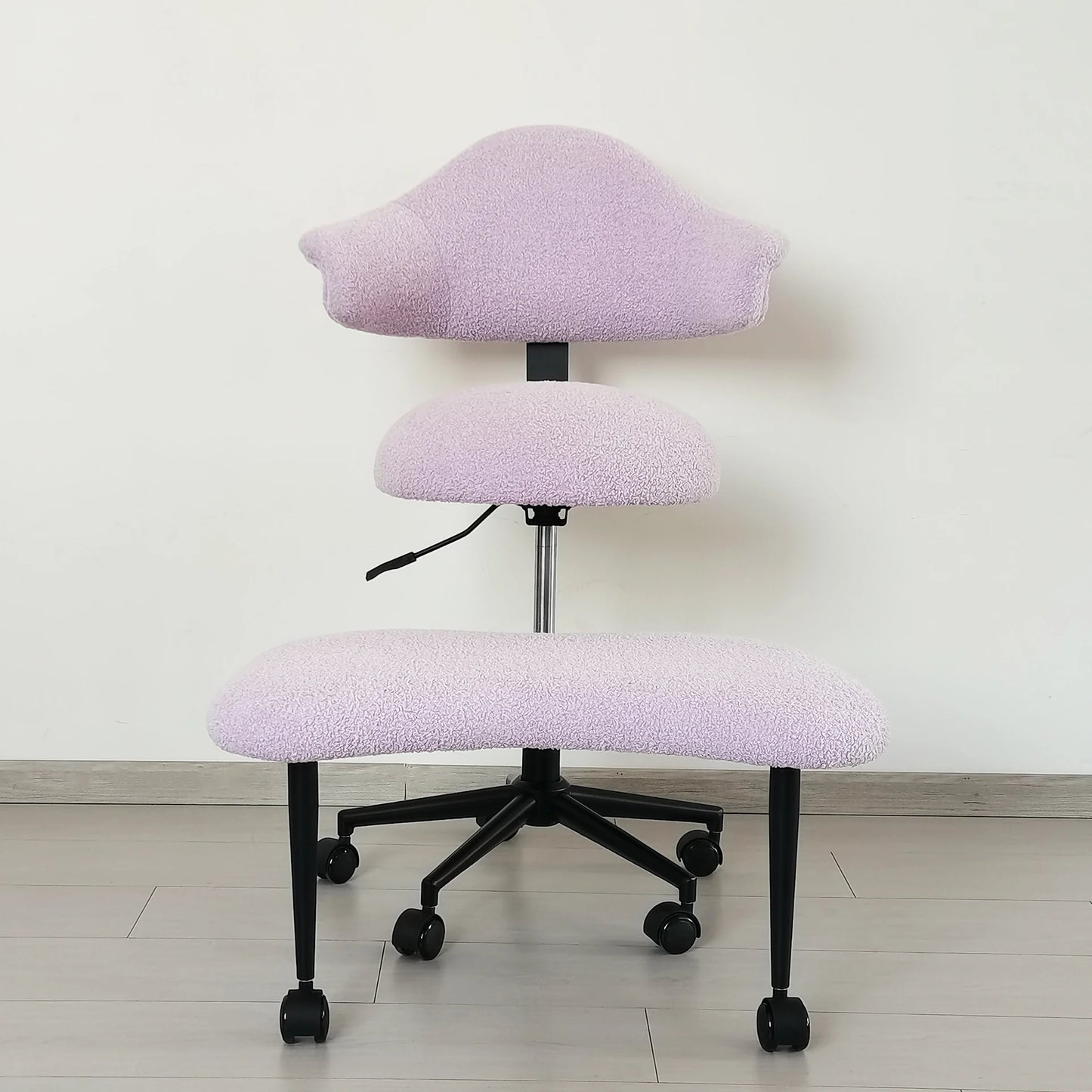Cross Legged Chair - Meditation Chair With Wheels  ADHD Chair Height Adjustable Seat  Adjustable Footstool