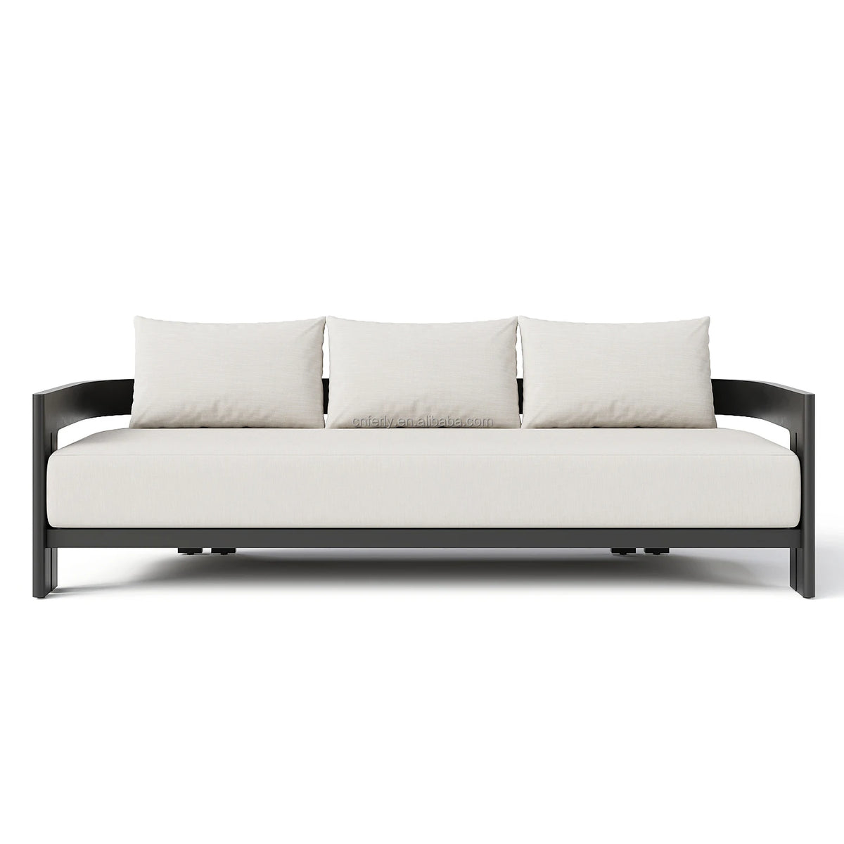 New Arrival Metal Outdoor Sofa Furniture Patio Garden Sofa Set Aluminum Sofa Set