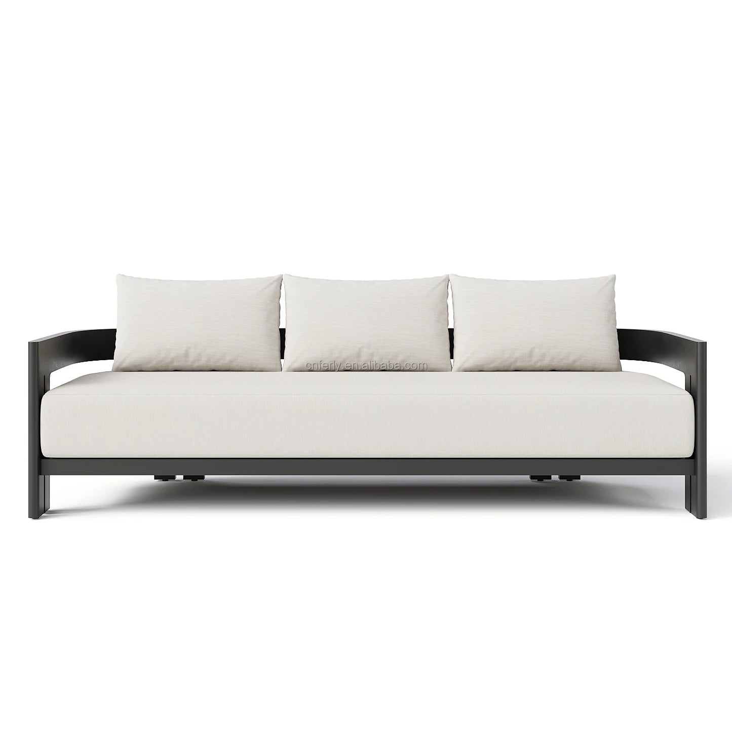 New Arrival Metal Outdoor Sofa Furniture Patio Garden Sofa Set Aluminum Sofa Set