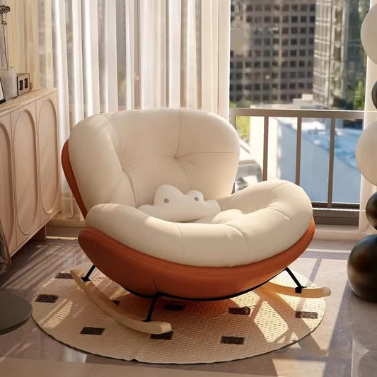 Unique Arm Chairs Rocking Lounge Salon Bedroom Lazy Relax Modern Reading Living Room Chairs Lounge Fauteuil Trendy Furniture