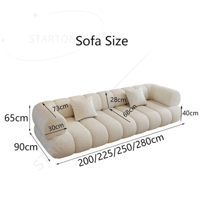 Italian Modern Style Luxury Apartment Hotel Living Room Furniture Sofa Set 3 Seater Sofa White Velvet Modern Sofa Couch