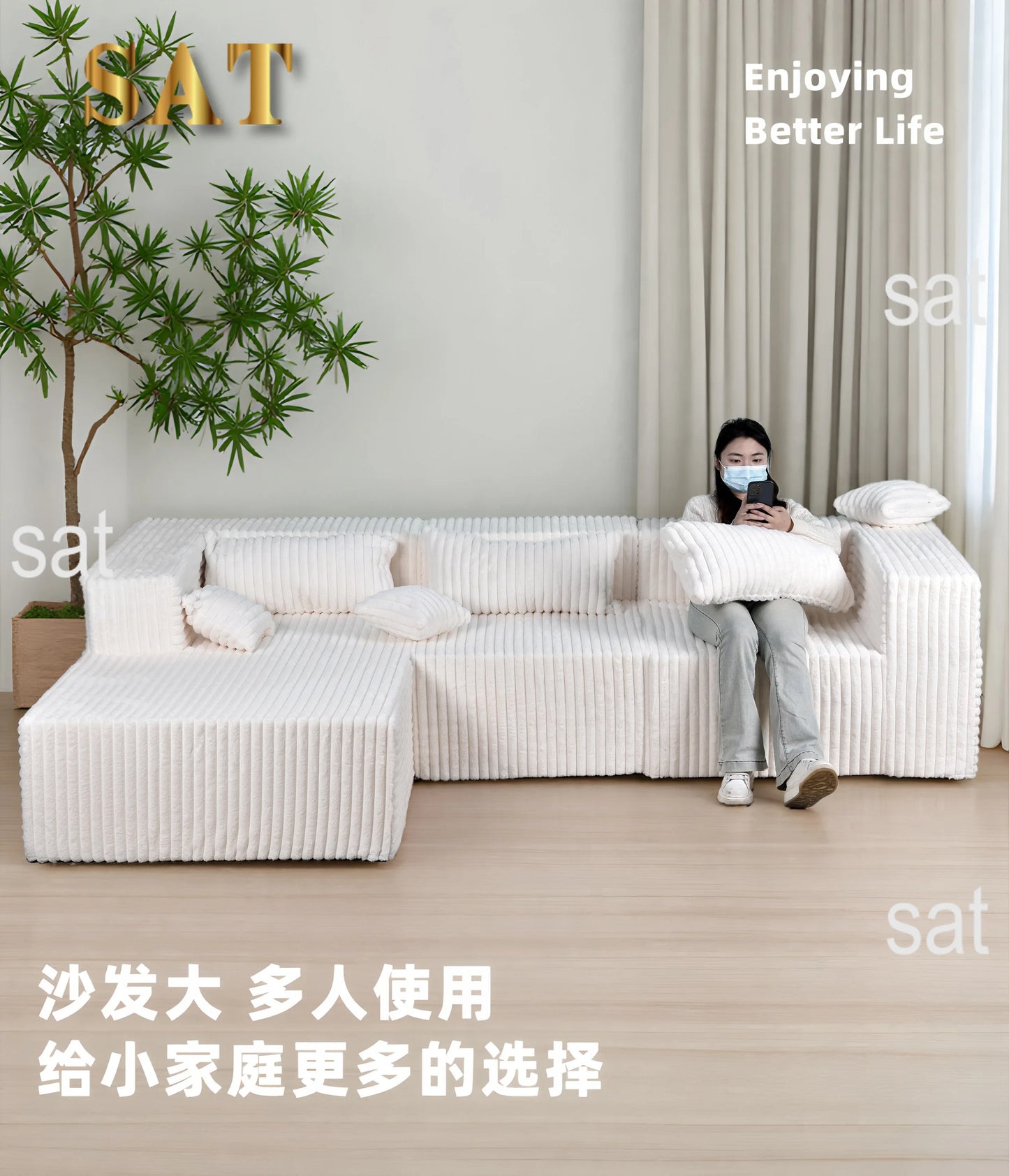 Style Recliner Compression Sofa Nordic In-line Free Combination Module Sofas Daybed Luxury Modern Canape Salon Couch Furniture