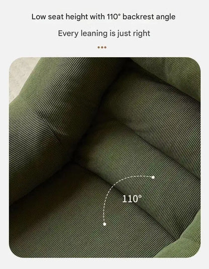 Single Person Sofa Chair EPS Particle Leisure Recliner Small Apartment Living Room Bedroom Trendy Furniture