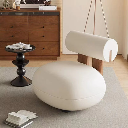 Modern Luxury Nordic Living Room Chairs Home Furniture Leisure Chairs Velvet Single Sofa Chairs Solid Wood Frames