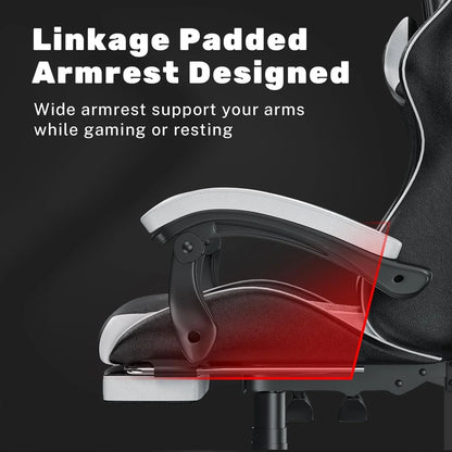Ergonomic With Lumbar Gaming Chair With Footrest Gamer Chairs Cushion Headrest Silla Gamer Cadeira Computer Office Chair