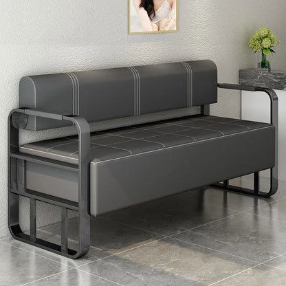 Steady Barber shop sofa chair reception room sitting area long sofa chair thickened equal sofa