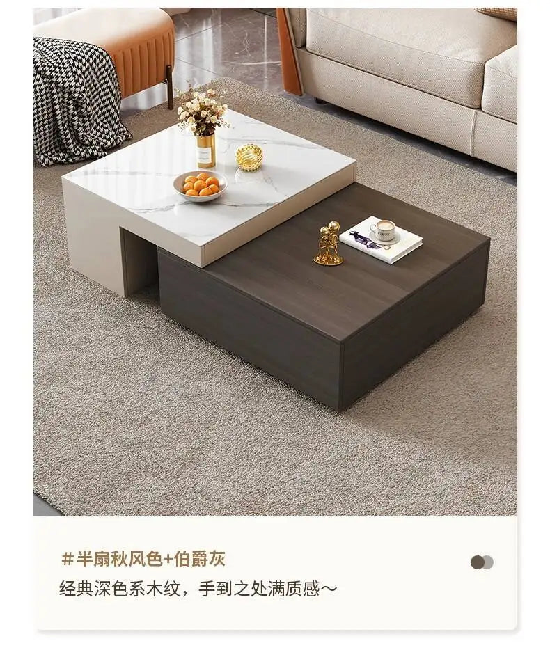 Minimalist Beauty Coffee Tables Italian Rectangular Industrial Trendy Coffee Tables Nordic Classic Mesa De Centro Furniture
