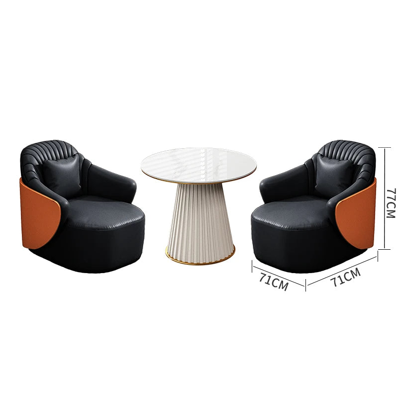 Nordic Design Style Chairs Set Of 2 Comfort Luxury Floor Bedroom Couch Living Room Chair Ergonomic Fauteuil Salon Home Furniture