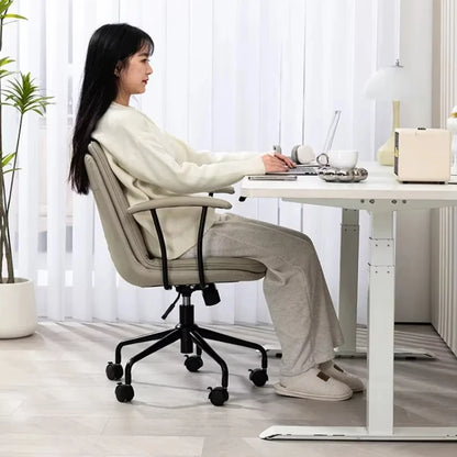 Bed Chair Rotating Comfy Anime Gamer Comfortable Game Relaxing Office Desk Chairs Meeting Kids Dining Chiffon Relax Pc Room Low