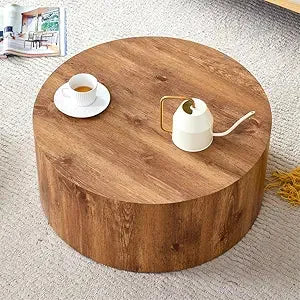 Modern Wooden Coffee Table for Living Room, Center Table, No Assembly Needed, Ready to Use, Sleek Design