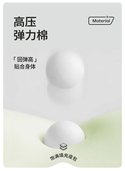 Cream Antelope Single Living Room Sofa Fabric Leisure Chair Middle Antique Lazy Sofa