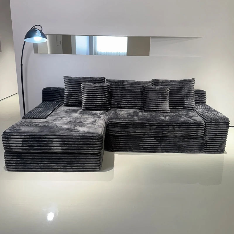 Family Minimalist Compression Sofa Luxury Sectional Italian Multifunctional Compression Sofa Relaxing Recliner Divano Furniture