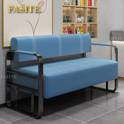 Office reception small apartment sofa barber shop waiting chair rental house clothing beauty salon lounge