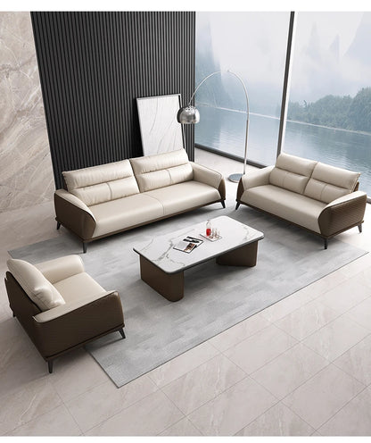 Office Sofa Business Simple Modern Rest Area Three-person Meeting Room Reception Negotiation Coffee Table Combination Office