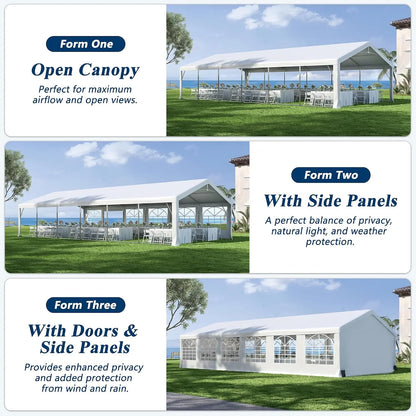 20'x40' Heavy-Duty Party Tent for Events, Customized