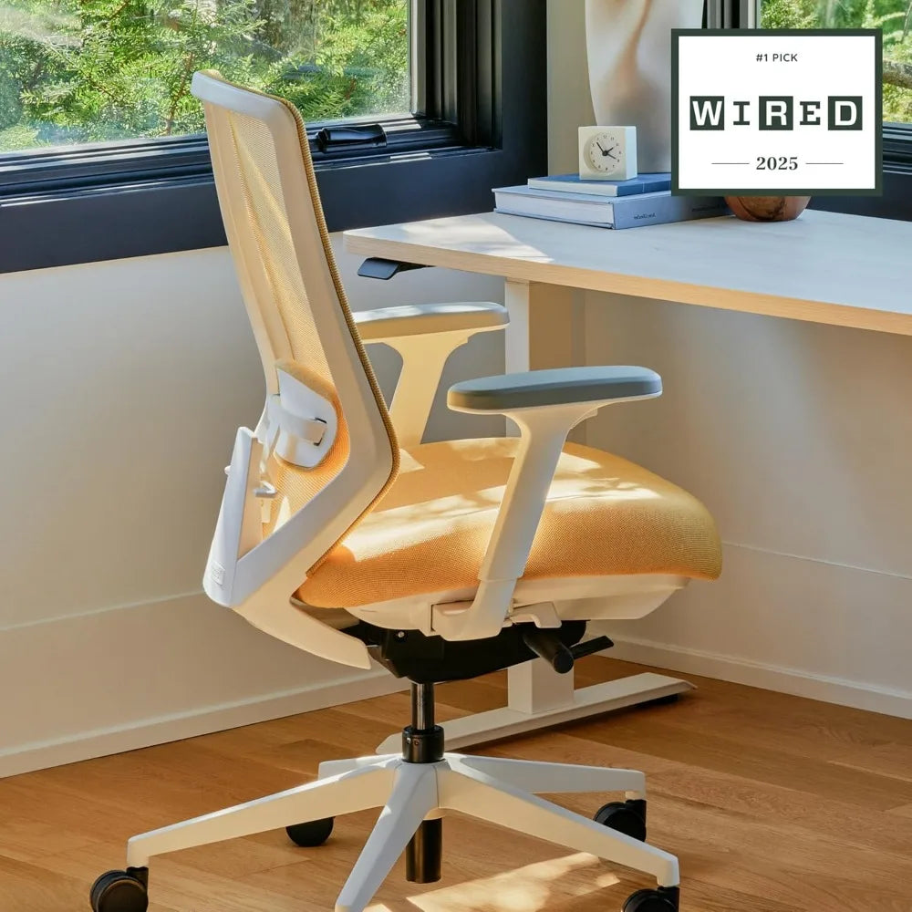 Ergonomic Chair Pro - Mesh Office Chair with 14 Points of Adjustment- Height, Depth & Tilt Adjustable - 5D Armrests-Forward Tilt