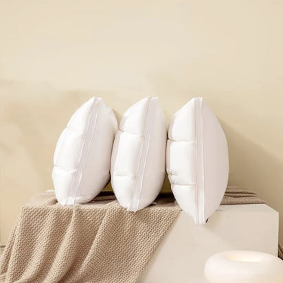 Liv-Esthete Luxury 100% Goose Down Pillow Neck Protection 3D Bread Down-proof Bed Pillows 100% Cotton