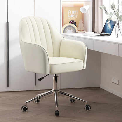 Nordic Home Computer Chair Office  Book Desk Chair Sliding Wheelchair Dormitory Lifting Chair Sofa Comfortable Bedroom