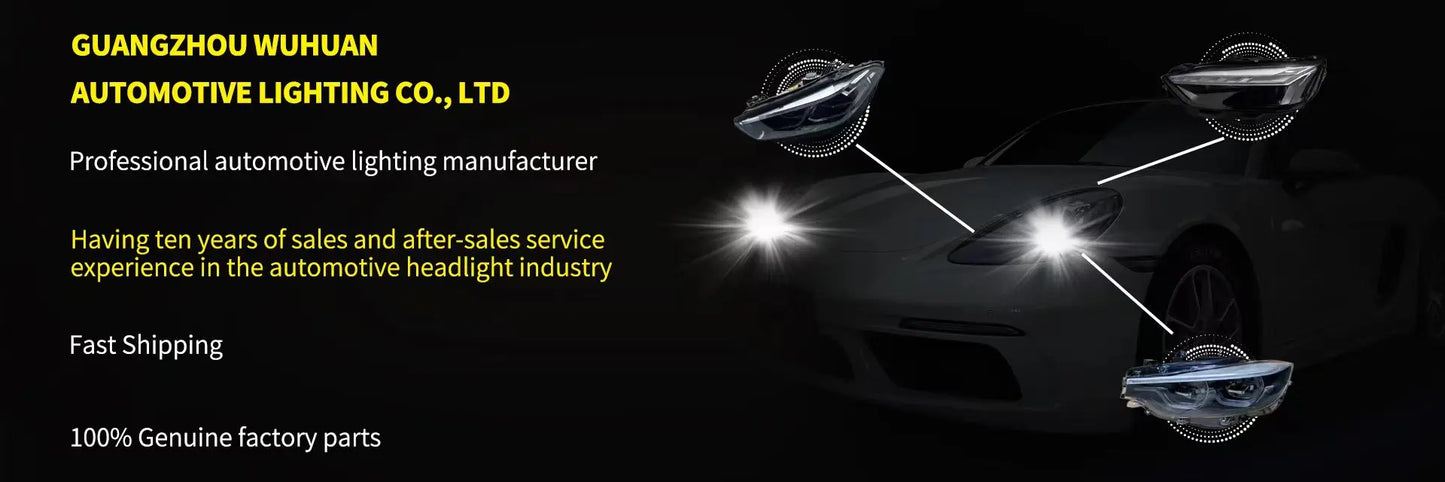 2025 High Quality Original for BYD Song Plus LED Headlights Yellow Light Color Best-Selling Automotive Parts From China