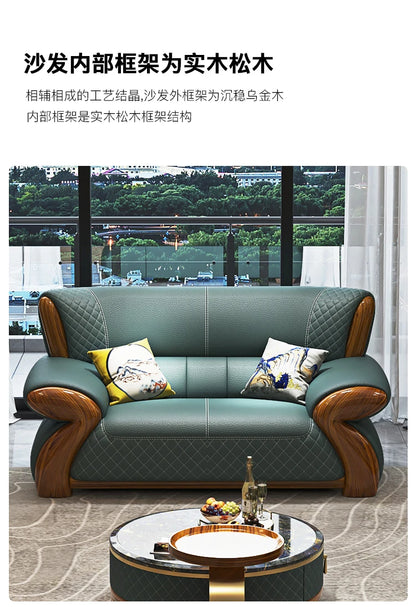 Sectional Nordic Living Room Sofas Pouf Leather Minimalist Modern Living Room Sofas Couch Lounge Muebles Lounge Suite Furniture