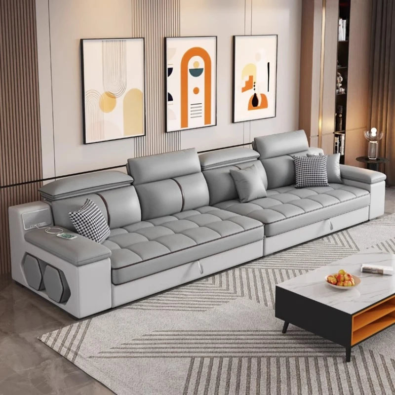 Multifunctional Nordic Recliner Sofas Bed Floor Foldable Modern Sofas Living Room Luxury Divani Da Soggiorno Home Furniture