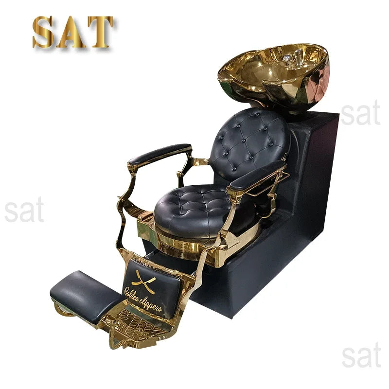 -Very Beautiful Grey Shampoo Bowl Washing Salon Shampoo Chair