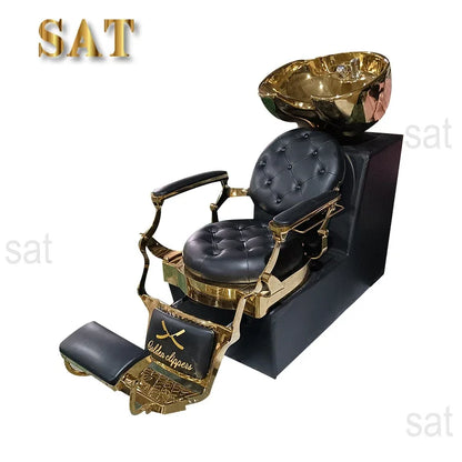 -Very Beautiful Grey Shampoo Bowl Washing Salon Shampoo Chair