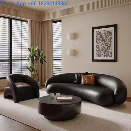 Minimalist Luxury Sofa for Living Room Small Space Lounge Waiting Area Seating