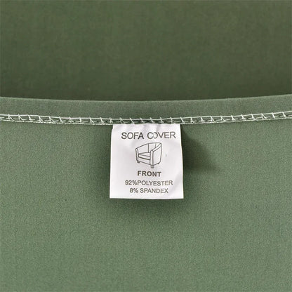 Elastic Club Chair Covers Solid Color Bath Tub Sofa Covers Single Cafe Bar Armchairs Slipcovers with Seat Cushion Cover Home