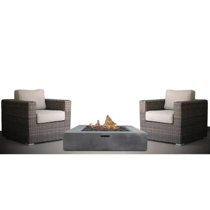 3-Piece Rattan Patio Furniture Set with Cushions - Ready to Use Outdoor Seating