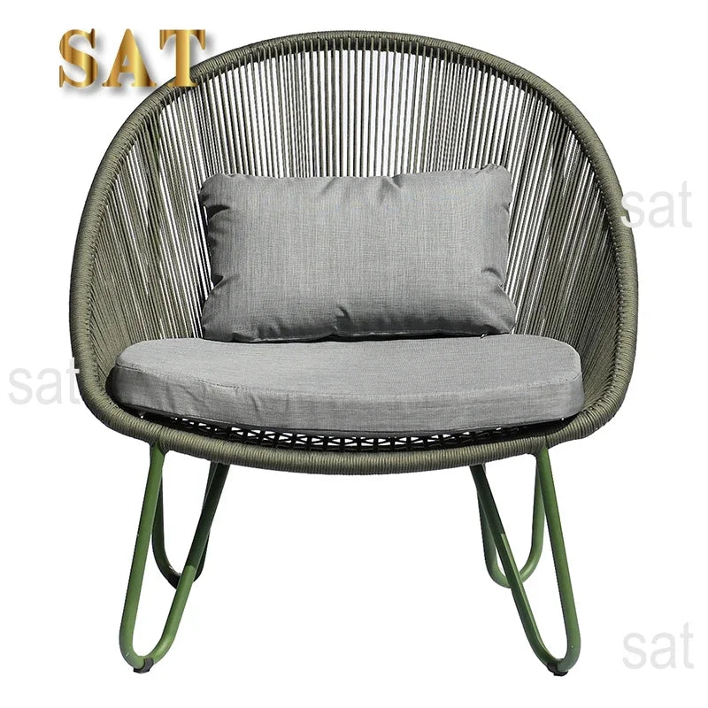 #Modern Aluminum Waterproof  Furniture Comfortable Outdoor Leisure Chair for Hotel Villa Garden from Factory Supply#