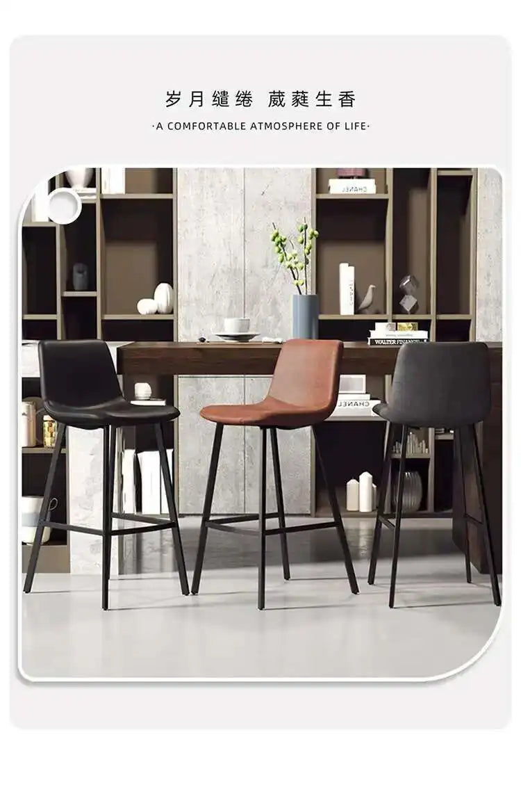 Luxury Office Bar Chair, Scratch resistant Outdoor European Bar Chair, Living Room Design, Taburetes Altos Cocina Home Furniture
