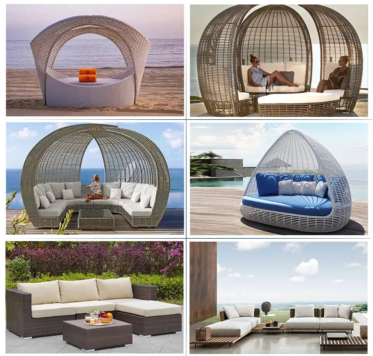 2022 Cheapest Garden Sofas Rattan Outdoor Furniture