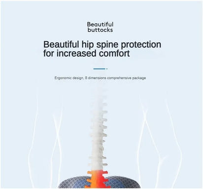 Coccyx Memory Foam Chair Orthopedic Pillow Office Seat Pad Hemorrhoid Treat Car Seat Big Cushion Relief Pain Tailbone Pillow