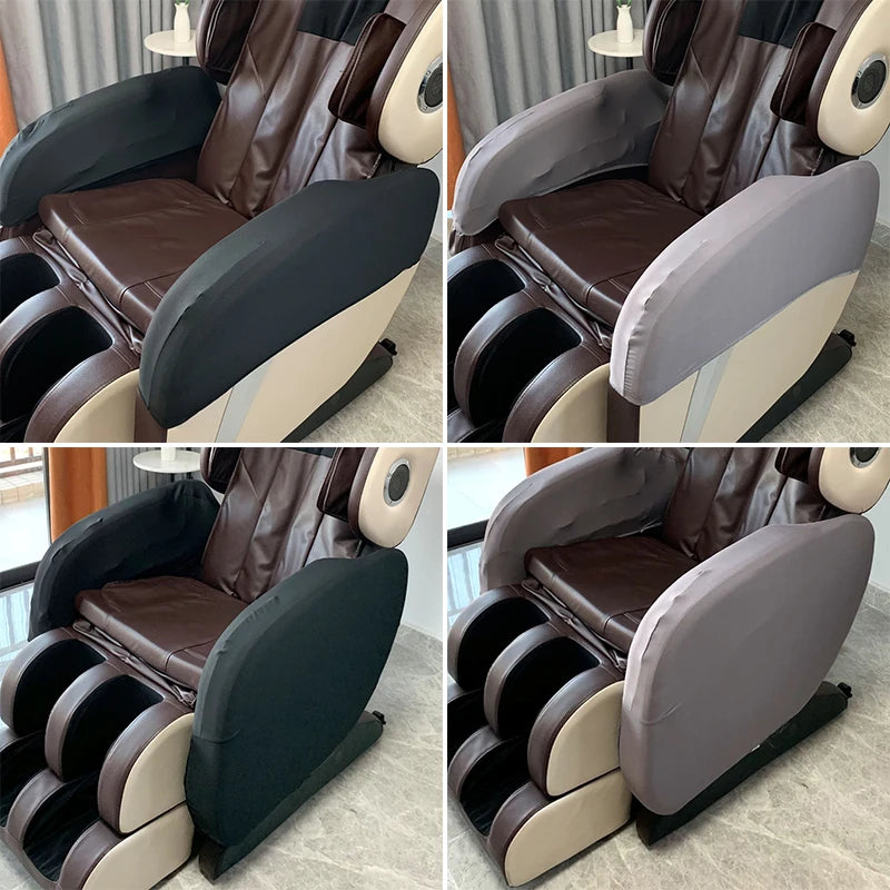 Massage Chair Cover Electric Massage Chair Armrest Covers Elastic Dustproof Protective Case Armchair Slipcovers Home Decor