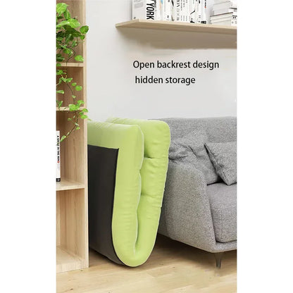 Folding Backrest Chair, Lazy Sofa, Bedroom, Dormitory, Single Seat Cushion, Bed Backrest, Bay Window, Balcony Tatami