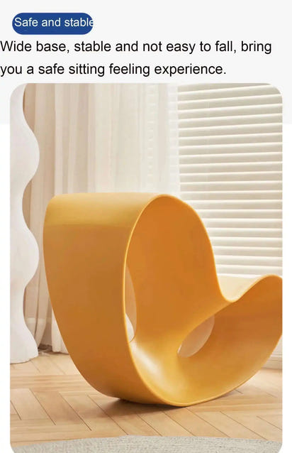 Nordic Designer Rocking Chair Creative Home Lounge Chair Villa Living Room Balcony Bedroom Lazy Lounge Area Sofa Bed N p