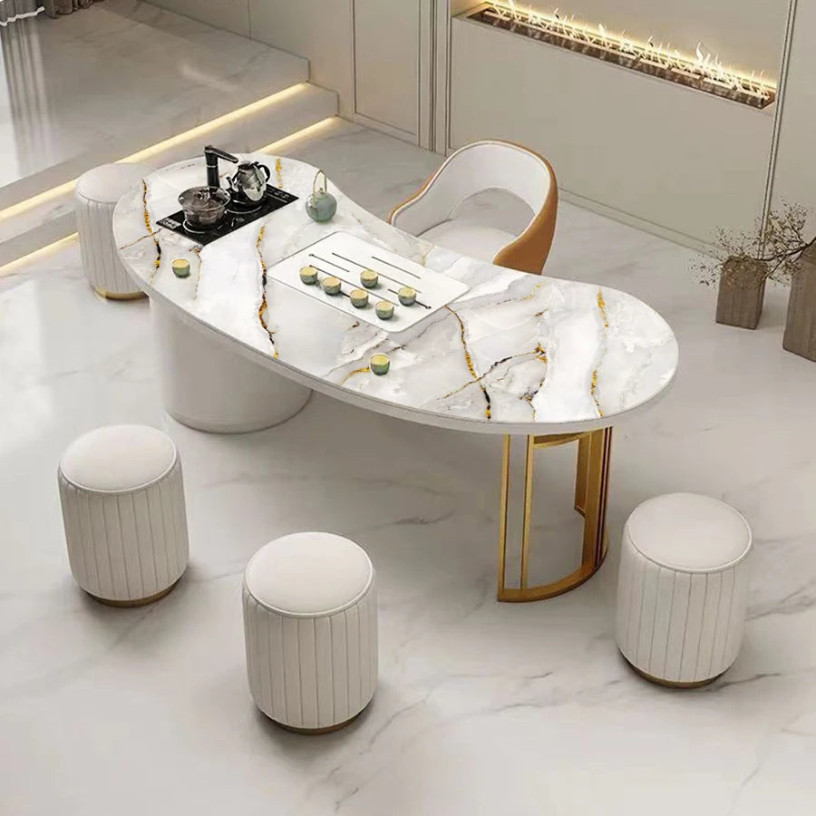 1 roll of marble self-adhesive wallpaper PET waterproof, flame-retardant, oil proof sticker background wall decorative wallpaper