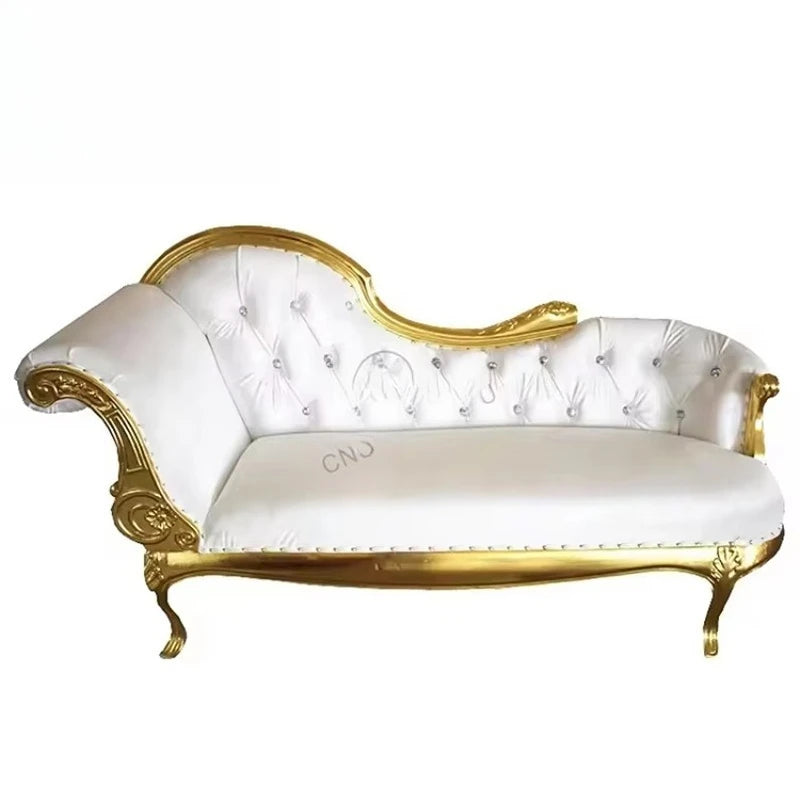 Royal Chair Luxury Wedding King's Throne Gold Hotel Chair Throne Sofa