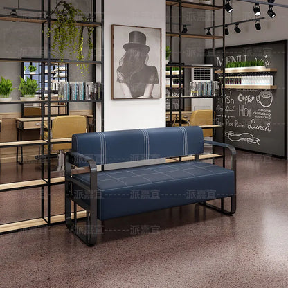 Office reception Small apartment sofa Barber shop Waiting chair Rental house Clothing beauty