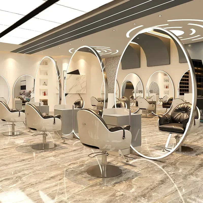 Shampoo Barber Chair Simplicity Wheels Swivel Salon Chair Hair Stylist Facial Sillas Cosmetic Aesthetic Salon Furniture